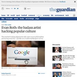 Evan Roth: the badass artist hacking popular culture