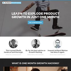 Learn Growth Hacking through this online tutorial.