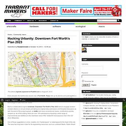 + * Hacking Urbanity: Downtown Fort Worth’s Plan 2023