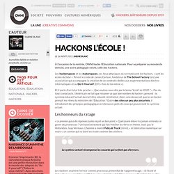 Hackons l’école ! - OWNI