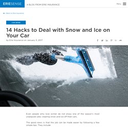 14 Hacks to Deal with Snow and Ice on Your Car