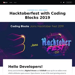 Hacktoberfest with Coding Blocks 2019