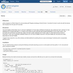 hadara / python-plugwise / wiki / Home – Bitbucket