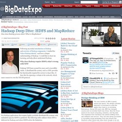 Hadoop Deep Dive: HDFS and MapReduce