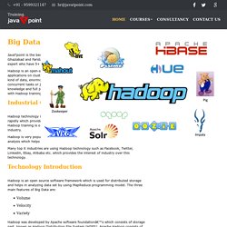 Hadoop Training in Noida, Delhi/NCR - JavaTpoint