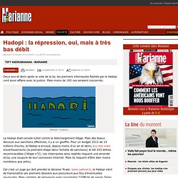 Hadopi : la répression, oui, mais à très bas débit