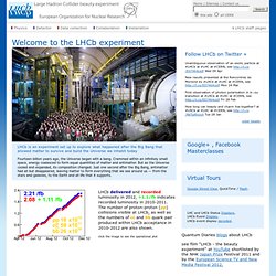 LHCb - Large Hadron Collider beauty experiment