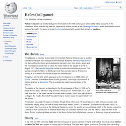 Hailes (ball game)