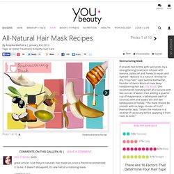 Hair Mask Recipes
