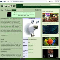 Hairy Bulborb - Pikmin Wiki