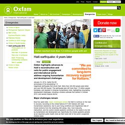 Oxfam Updates Haiti