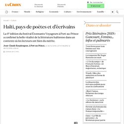 Haïti, pays de poètes et d’écrivains