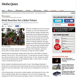 Haiti Searches for a Solar Future