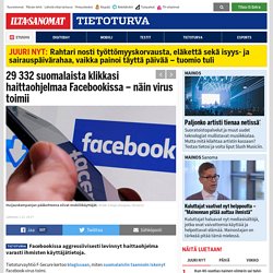 29 332 suomalaista klikkasi haittaohjelmaa Facebookissa – näin virus toimii - Tietoturva