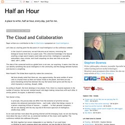 The Cloud and Collaboration