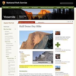 Yosemite National Park - Half Dome Day Hike
