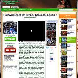 Hallowed Legends: Templar Collector’s Edition Free PC Game Download without registration