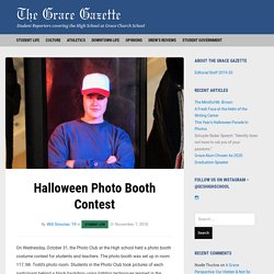 Halloween Photo Booth Contest – The Grace Gazette