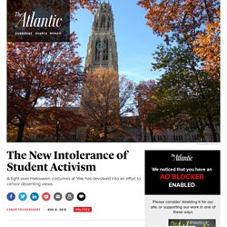 The Halloween Costume Controversy at Yale's Silliman College