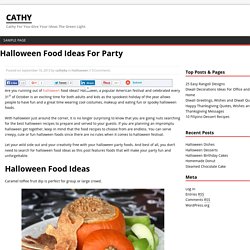 Halloween Food Ideas For Party