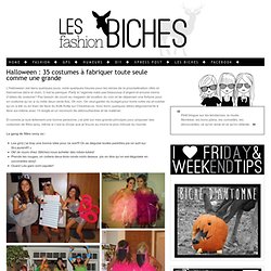 Halloween : 35 costumes à fabriquer toute seule comme une grande – lesfashionbiches.com