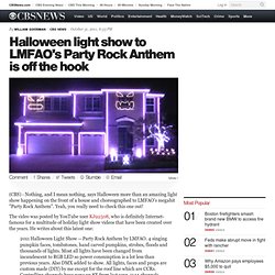 Halloween light show to LMFAO's Party Rock Anthem is off the hook - The Feed