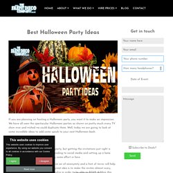 10 Best Fun Halloween Party Ideas