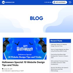 Halloween Special: 10 Website Design Tips and Tricks