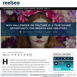 Halloween on YouTube: Year Round Opportunity for Brands