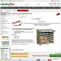 Halls Firewood and Log Store - GardenSite.co.uk