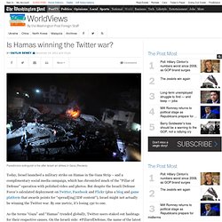 Is Hamas winning the Twitter war?