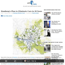 Hamburg’s Plan to Eliminate Cars in 20 Years