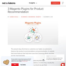 3 Magento Plugins for Product Recommendation