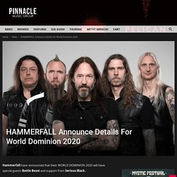 HAMMERFALL Announce Details For World Dominion 2020 - Pinnacle Music Group