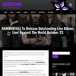 HAMMERFALL To Release Outstanding Live Album, Live! Against The World October 23