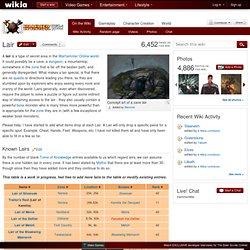 Lair - HammerWiki, the Warhammer Online wiki - Zones, quests, guilds, and more