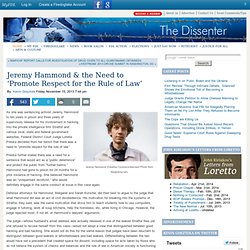 Jeremy Hammond & the Need to ‘Promote Respect for the Rule of Law’