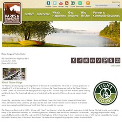The New Hampshire Division of Parks and Recreation : Flume Gorge & Visitor Center