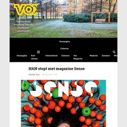 HAN stopt met magazine Sense - Vox magazine