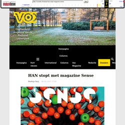 HAN stopt met magazine Sense - Vox magazine