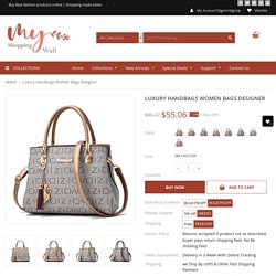 Luxury Handbags Women Bags Designer – MyShoppingWall.com