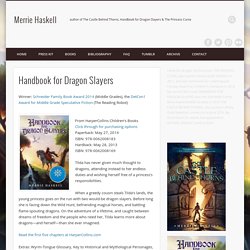 About: Handbook for Dragon Slayers from the author's website