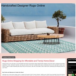 Rugs Online Shopping for Affordable and Trendy Home Decor