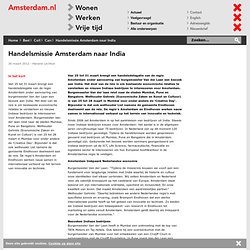 Handelsmissie Amsterdam naar India