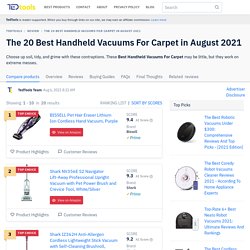 20 Best Handheld Vacuums For Carpet in 2021 - TedTools