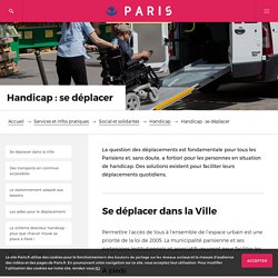 Handicap : se déplacer – Paris.fr