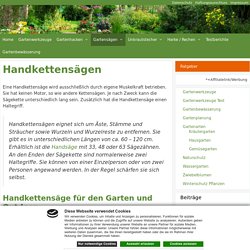 Ratgeber Handsägen für den Garten