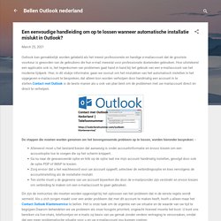 Een eenvoudige handleiding om op te lossen wanneer automatische installatie mislukt in Outlook?