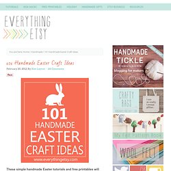 101 Handmade Easter Craft Ideas