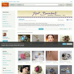 Handmade Fine Jewelry Gemstone Jewelry by yifatbareket on Etsy